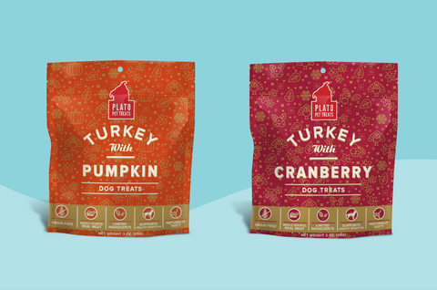 Featured Turkey Treats for Dogs from Plato Pet Treats