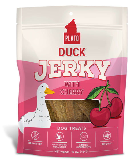 Duck Jerky with Cherries