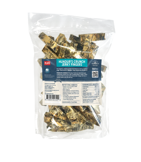 Hundur's Crunch Jerky Fingers 2lb Value Pack