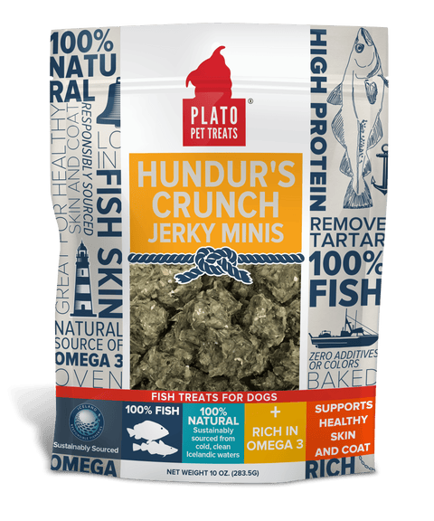 Hundur's Crunch Jerky Minis Fish Dog Treats