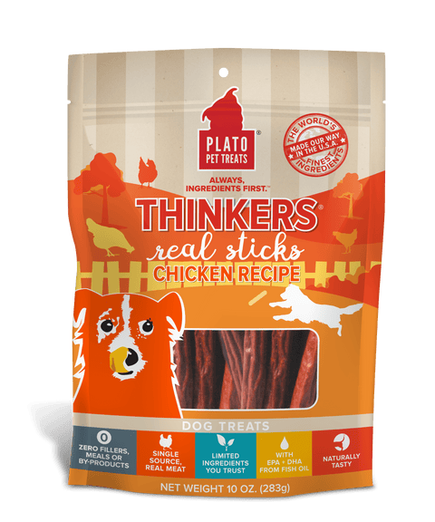 Thinkers Chicken Meat Stick Dog Treats