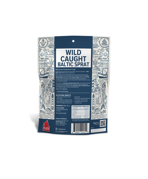 Wild Caught Baltic Sprat Fish Dog Treats