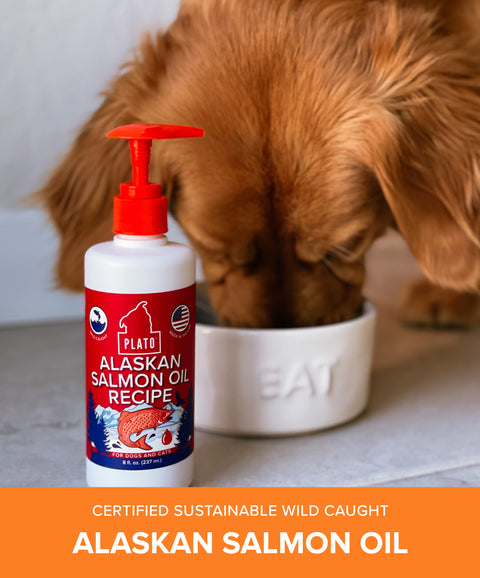 Alaskan Salmon Oil Recipe Kibble Topper
