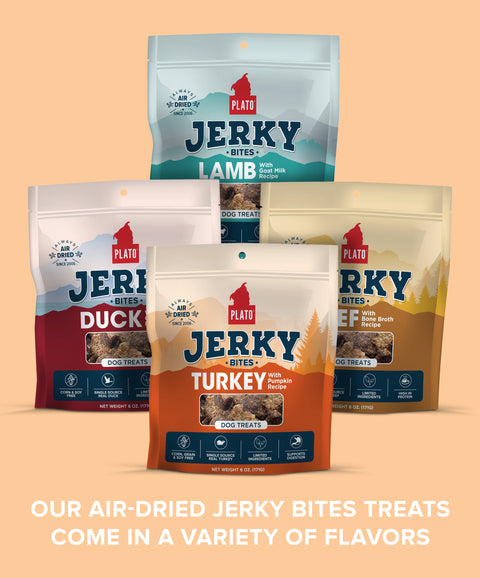 Turkey with Pumpkin Jerky Bites