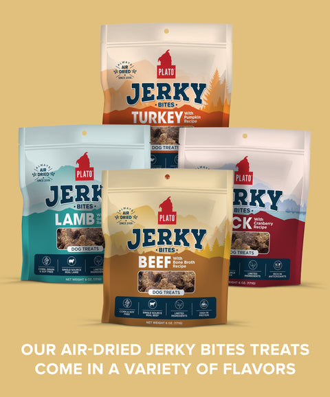 Beef with Bone Broth Jerky Bites