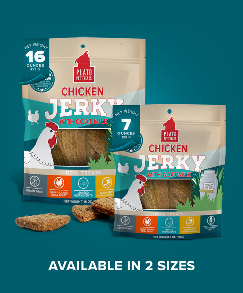Chicken with Goat Milk Jerky