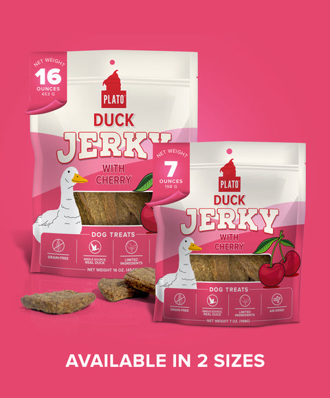 Duck with Cherry Jerky