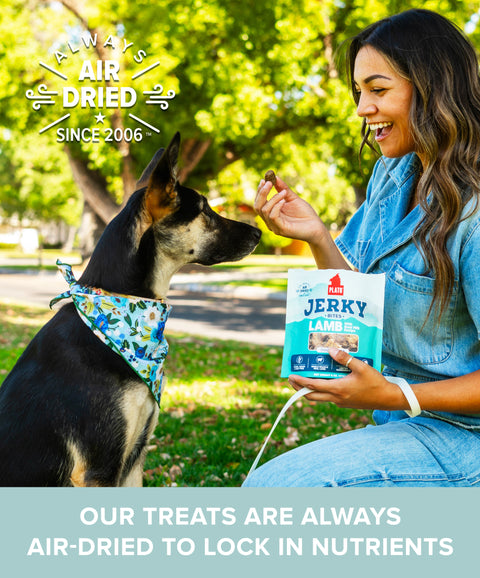 Lamb with Goat Milk Jerky Bites