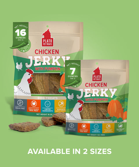 Chicken with Pumpkin Jerky