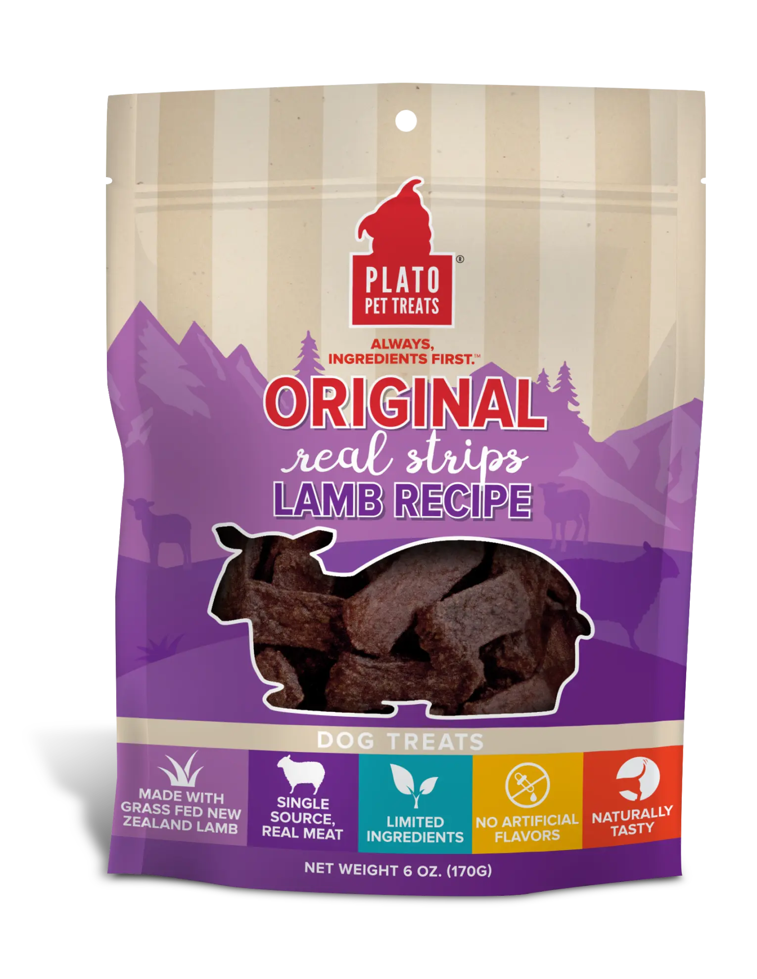 Bag of Plato Pet Treats Duck Recipe