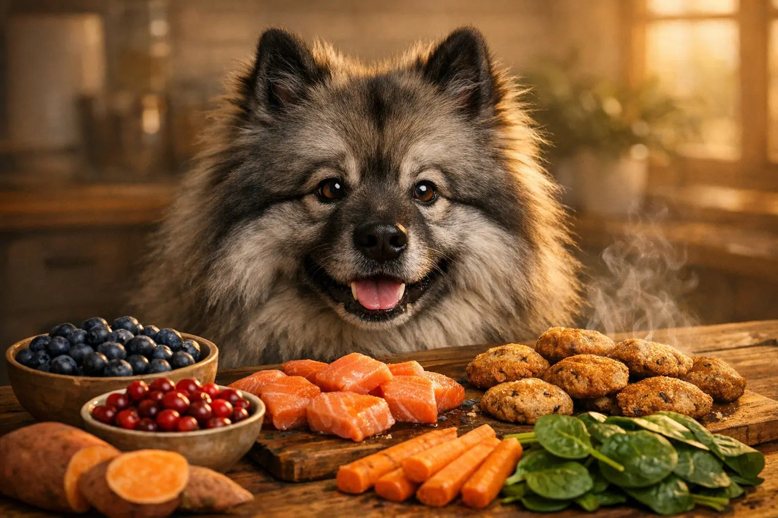 Antioxidant-rich ingredients in dog treats with healthy, natural snack inspiration for dogs