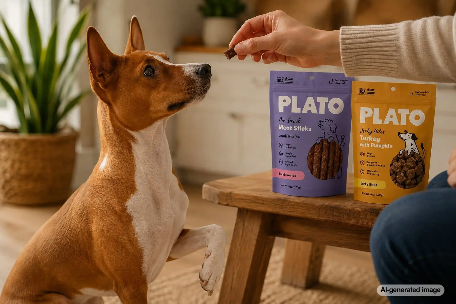 Air-dried meat treats and baked biscuits for dogs compared in a healthy treat-time guide