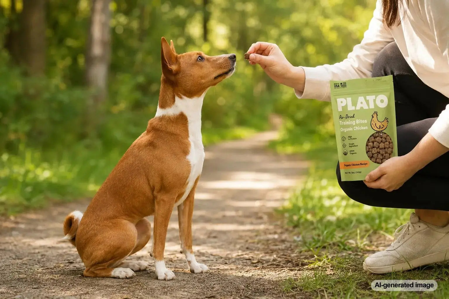 Air-dried Plato Pet Treats showing nutrient-dense treats for dogs and cats