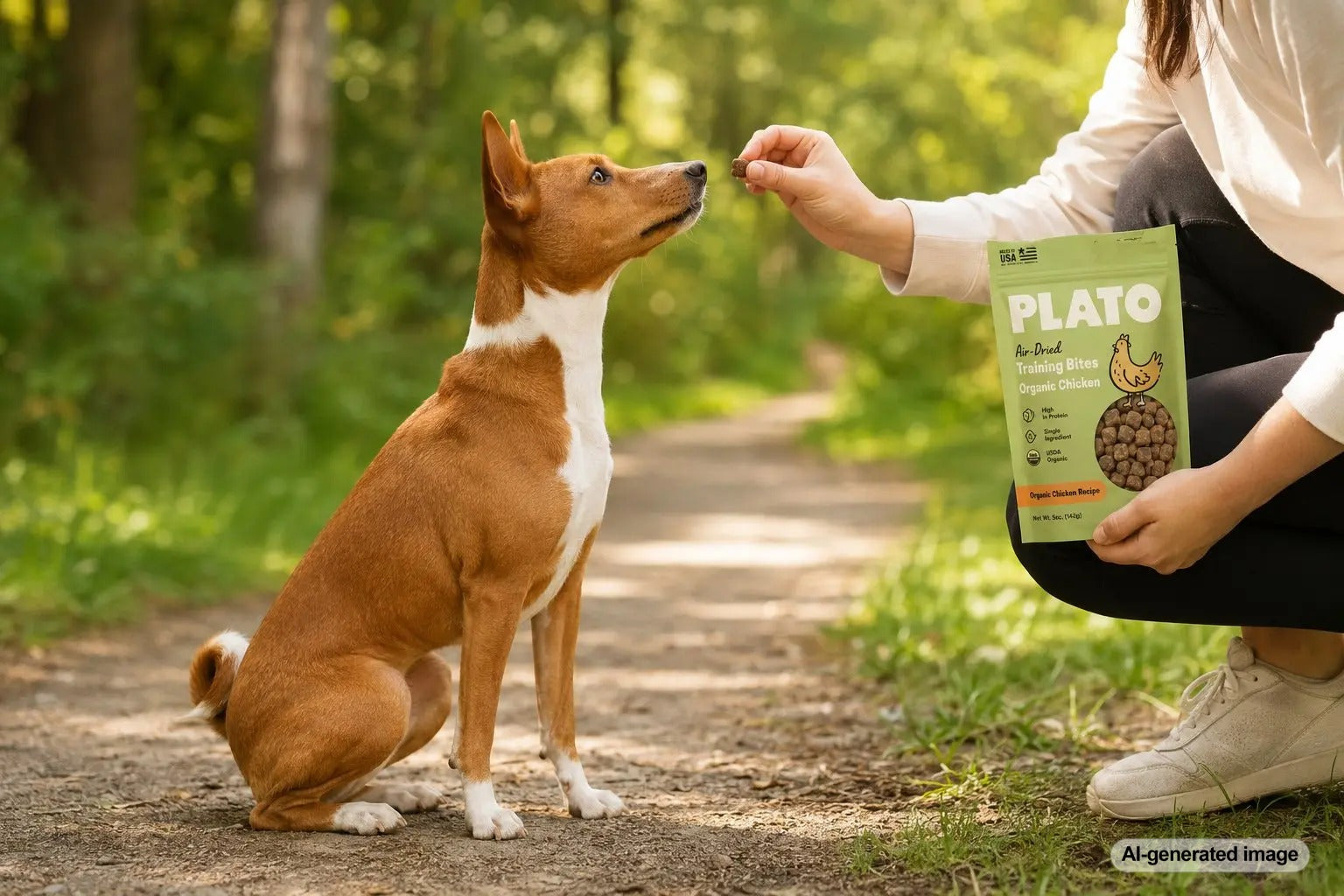 Air-dried Plato Pet Treats showing nutrient-dense treats for dogs and cats