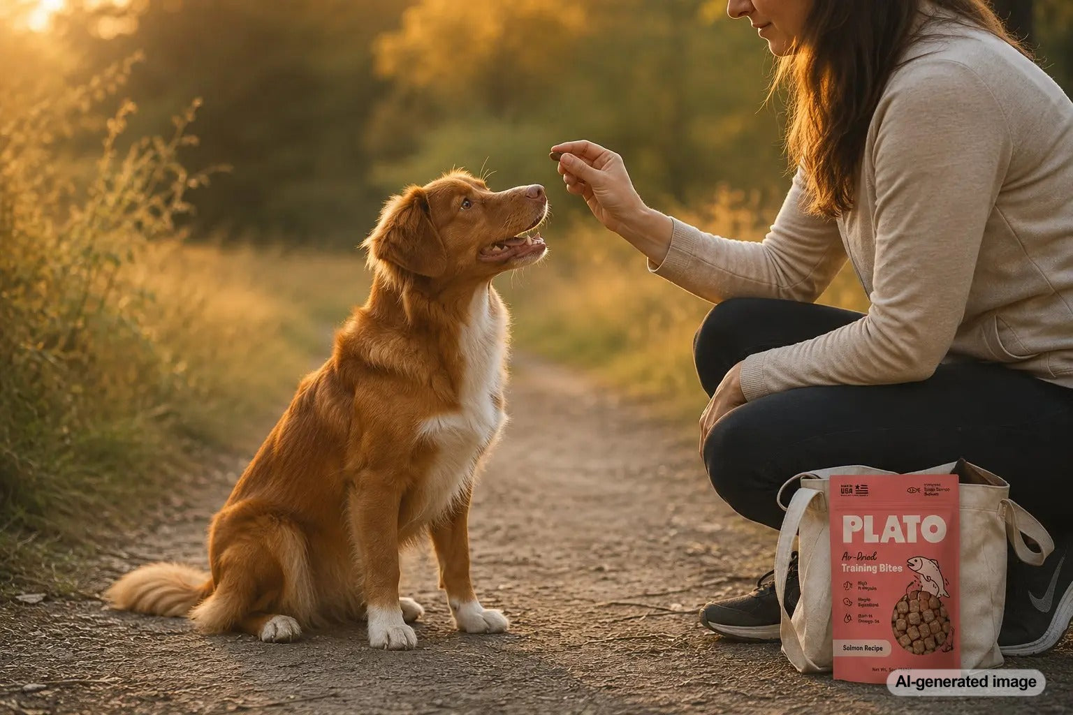 Dog and cat enjoying treat time as a daily bonding ritual with Plato Pet Treats