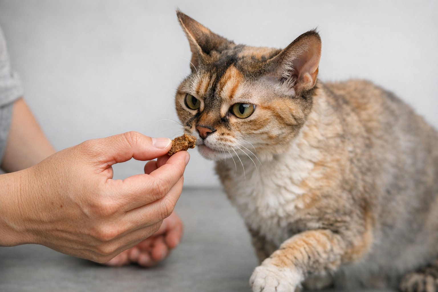 Dog and cat enjoying high-value Plato Pet Treats during positive reward-based training