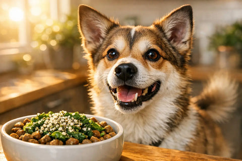 Can dogs eat hemp superfood toppers with nutritious ingredients