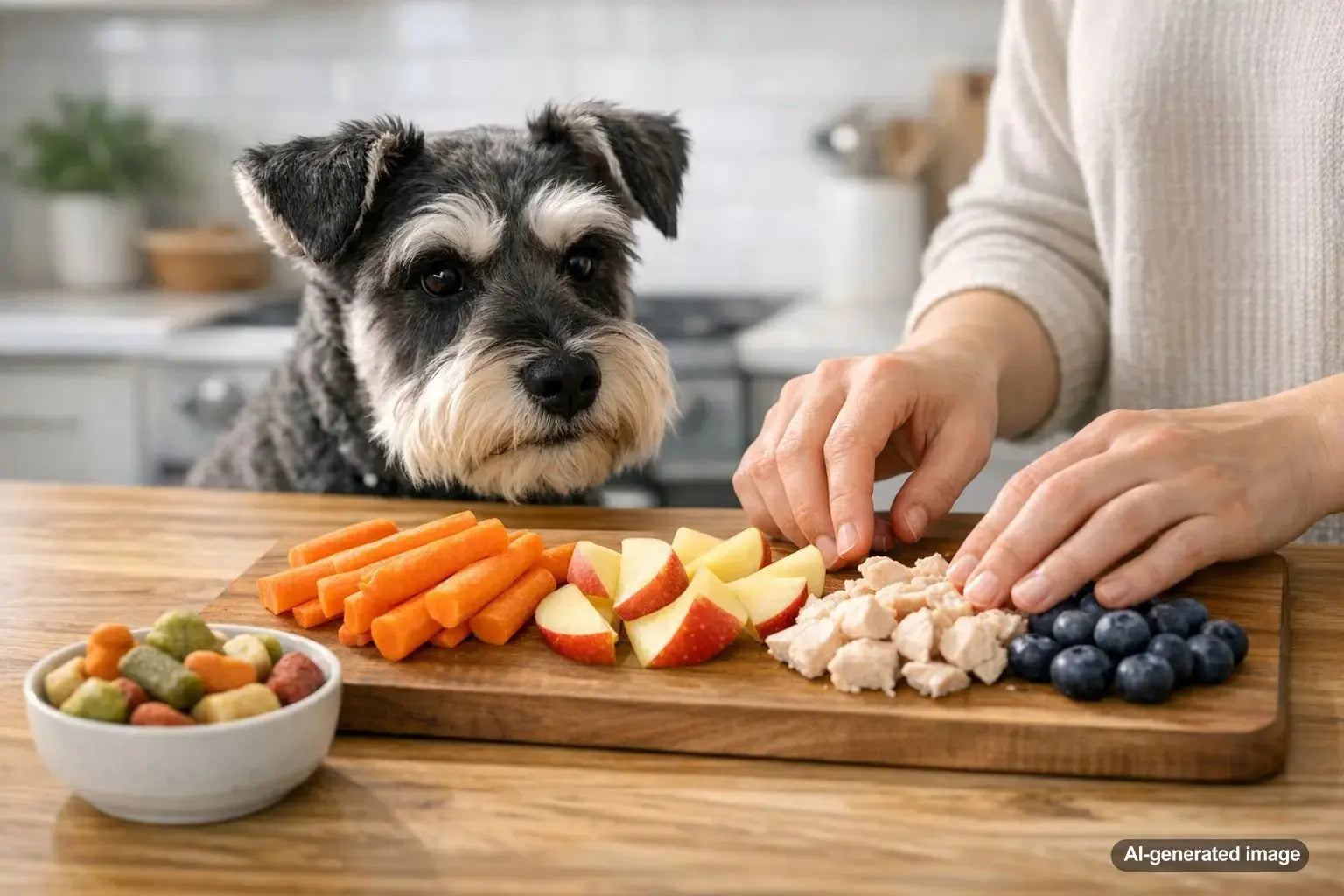 human food dog eating snacks Can I Use Human Food as Dog Treats? A Vet-Informed, Real-Life Guide fo –  Plato Pet