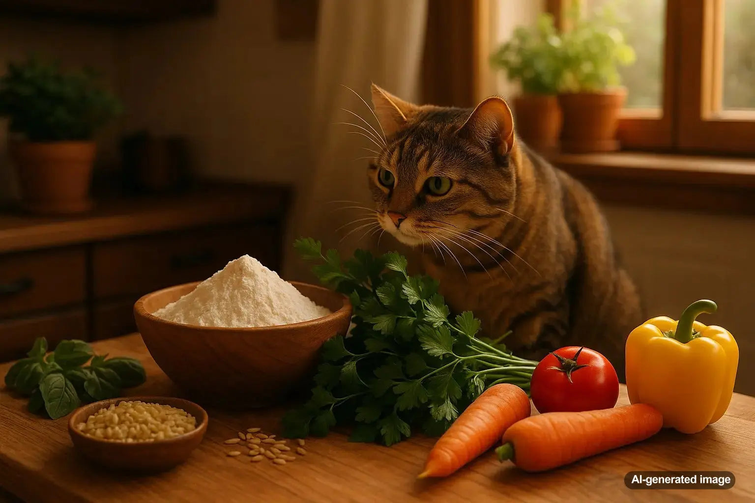 Image of a cat enjoying a treat from Plato Pet Treats, emphasizing kidney-friendly options for cats