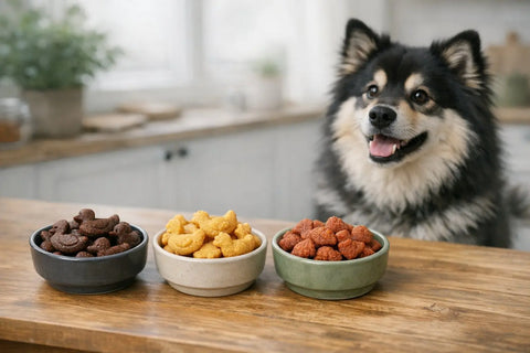 Duck, Chicken, and Turkey Dog Treats Comparison for Healthy Dogs