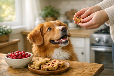 Cranberries for dogs supporting natural urinary health