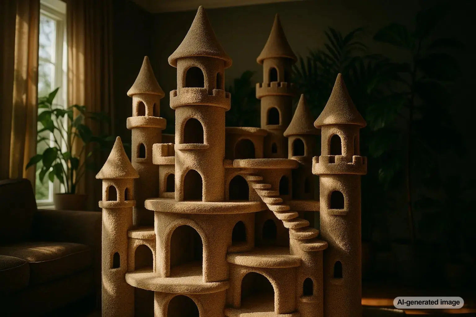 DIY Cat Furniture Castle Project