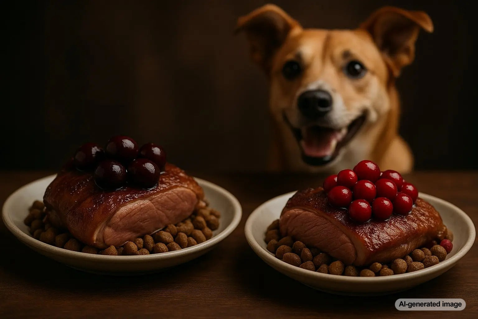 Duck with Cherry vs Duck with Cranberry - Flavorful Antioxidants for Dogs