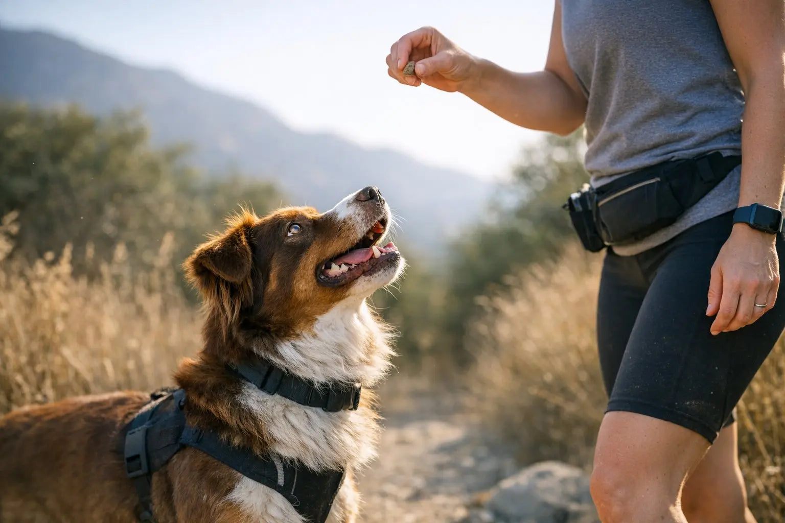 Dog-focused blog image about convenient high-quality raw-inspired feeding with Plato Pet Treats