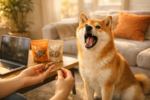 Shiba Inu dog displaying fox-like features and confident expression