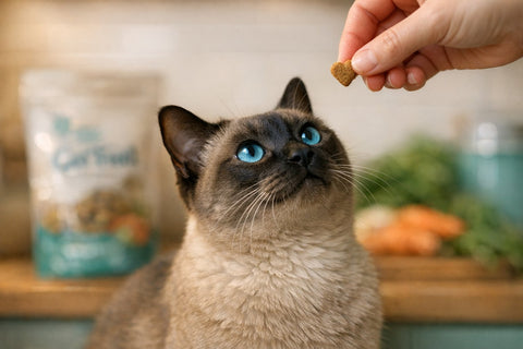 Tonkinese cat showcasing the best traits of Siamese and Burmese breeds