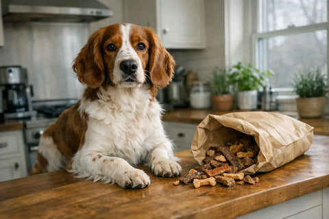 Welsh Springer Spaniel with red-and-white coat outdoors, featured breed spotlight image