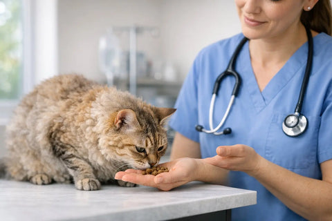 Grain-free cat treats supporting healthy digestion and feline wellness