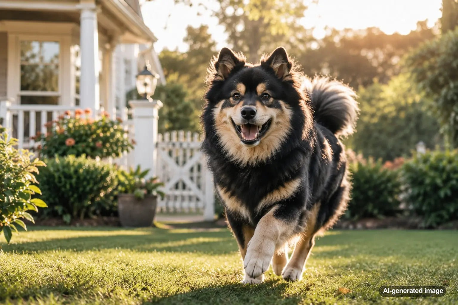 Dog looking down a path while exploring how dogs navigate back from miles away