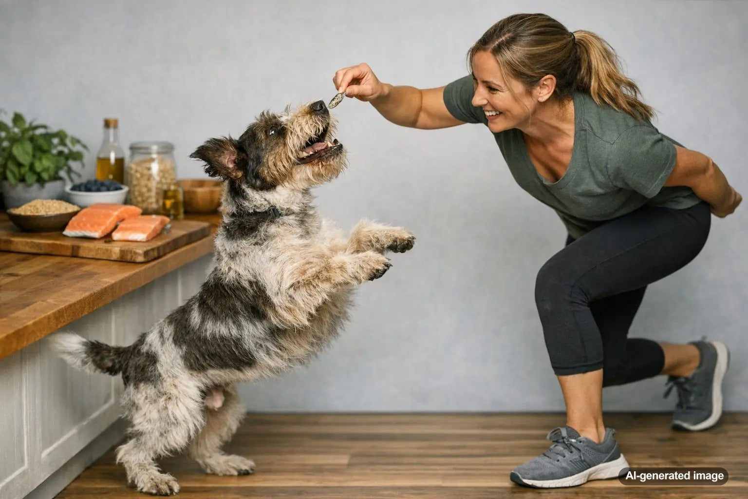 Fish treats for dogs in a limited ingredient treat routine with simple omega rich rewards