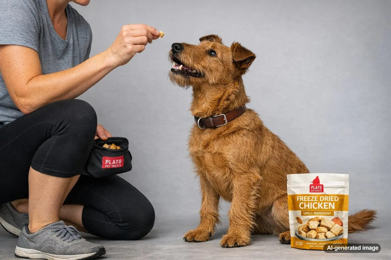 Air dried chicken dog treats for a simple ingredient diet
