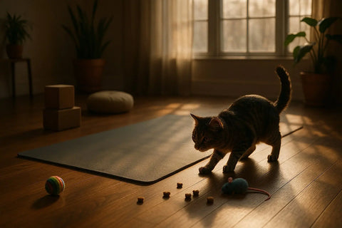 How to Cat-proof Your Yoga Mat: A Survival Guide