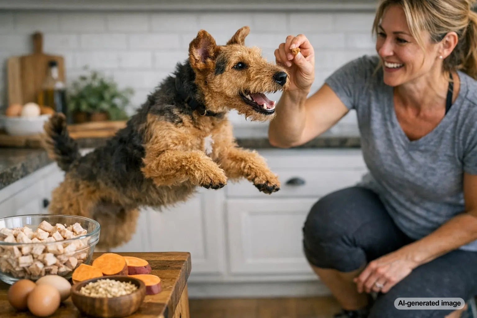 Limited ingredient dog treats for dogs with chicken sensitivities featuring simple chicken-free snack options