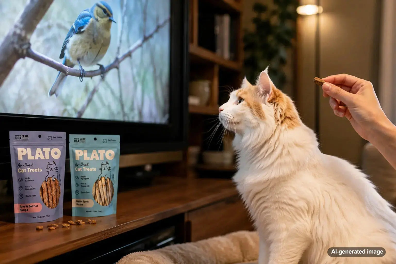 My Cat's Favorite TV Shows (Spoiler: It's Usually Birds on Youtube): A Playful Guide To Feline Screen Time And Treat-Time Enrichment
