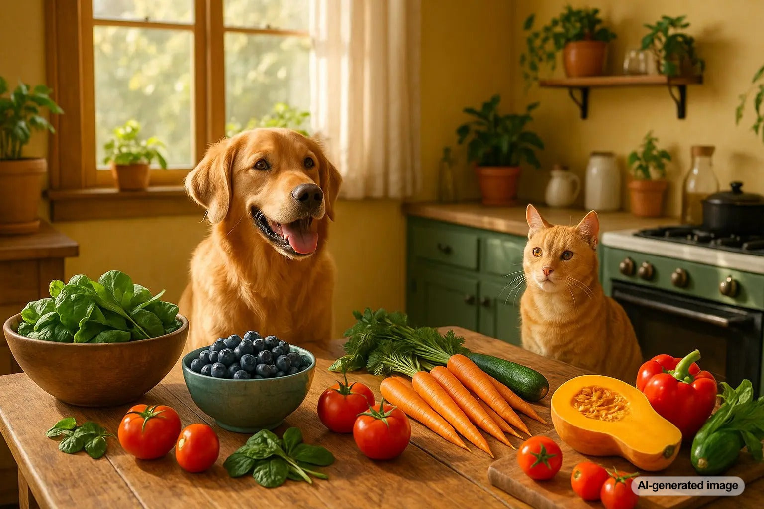 Happy dog enjoying healthy meal for inflammation support