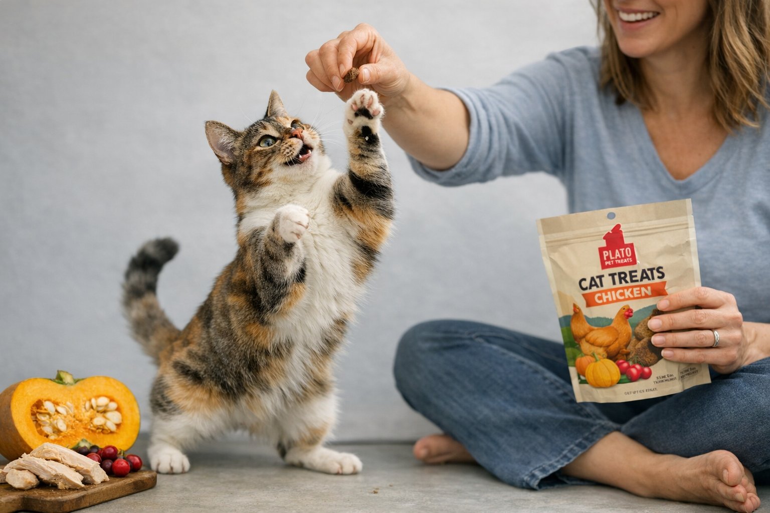 Rescue cat relaxing in a loving home after adoption transformation