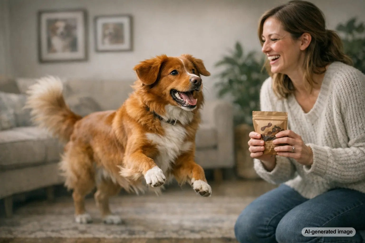 Happy rescue dogs enjoying their second chance at a loving home