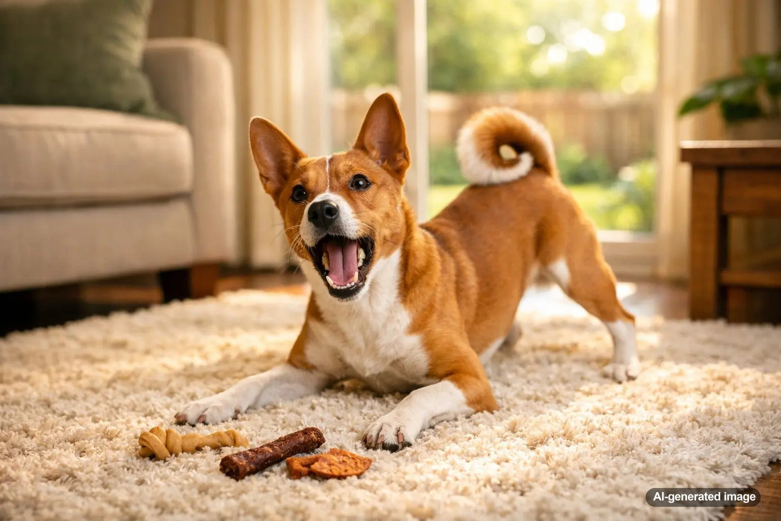 Basenji dog portrait illustrating barkless vocalizations and escape artist habits