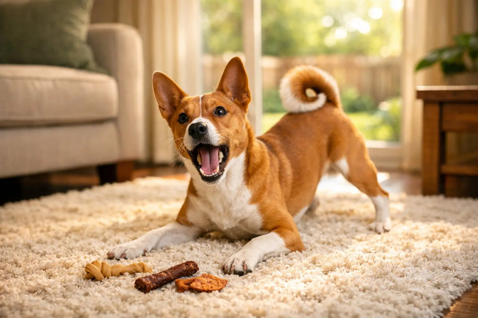 Basenji dog portrait illustrating barkless vocalizations and escape artist habits