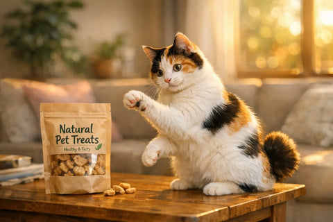Japanese Bobtail cat showcasing its distinctive pom-pom tail
