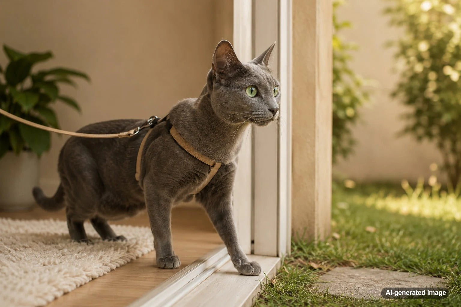 Indoor cat looking outside while learning about the truth about indoor vs outdoor cats