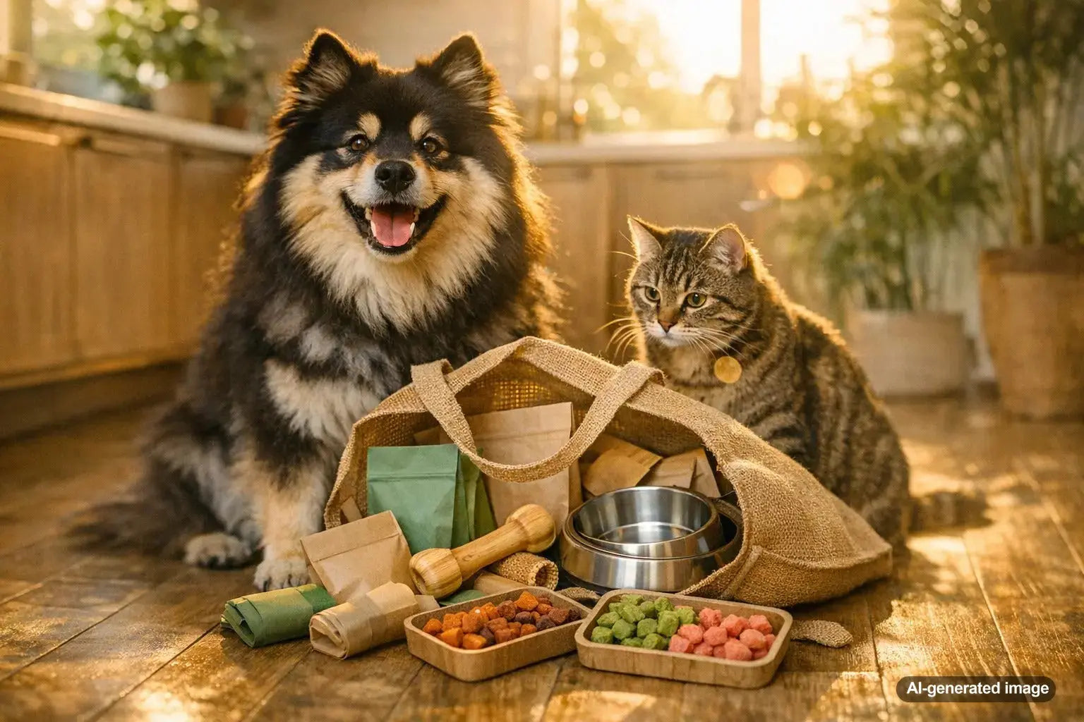 Eco friendly dog treats and sustainable pet products for green pet parents