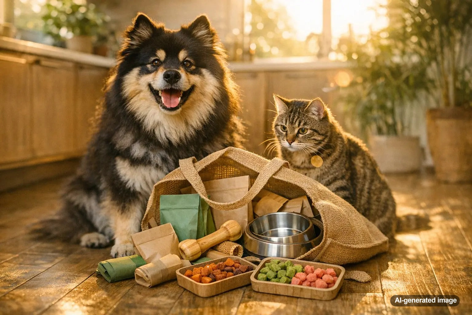 Eco friendly dog treats and sustainable pet products for green pet parents