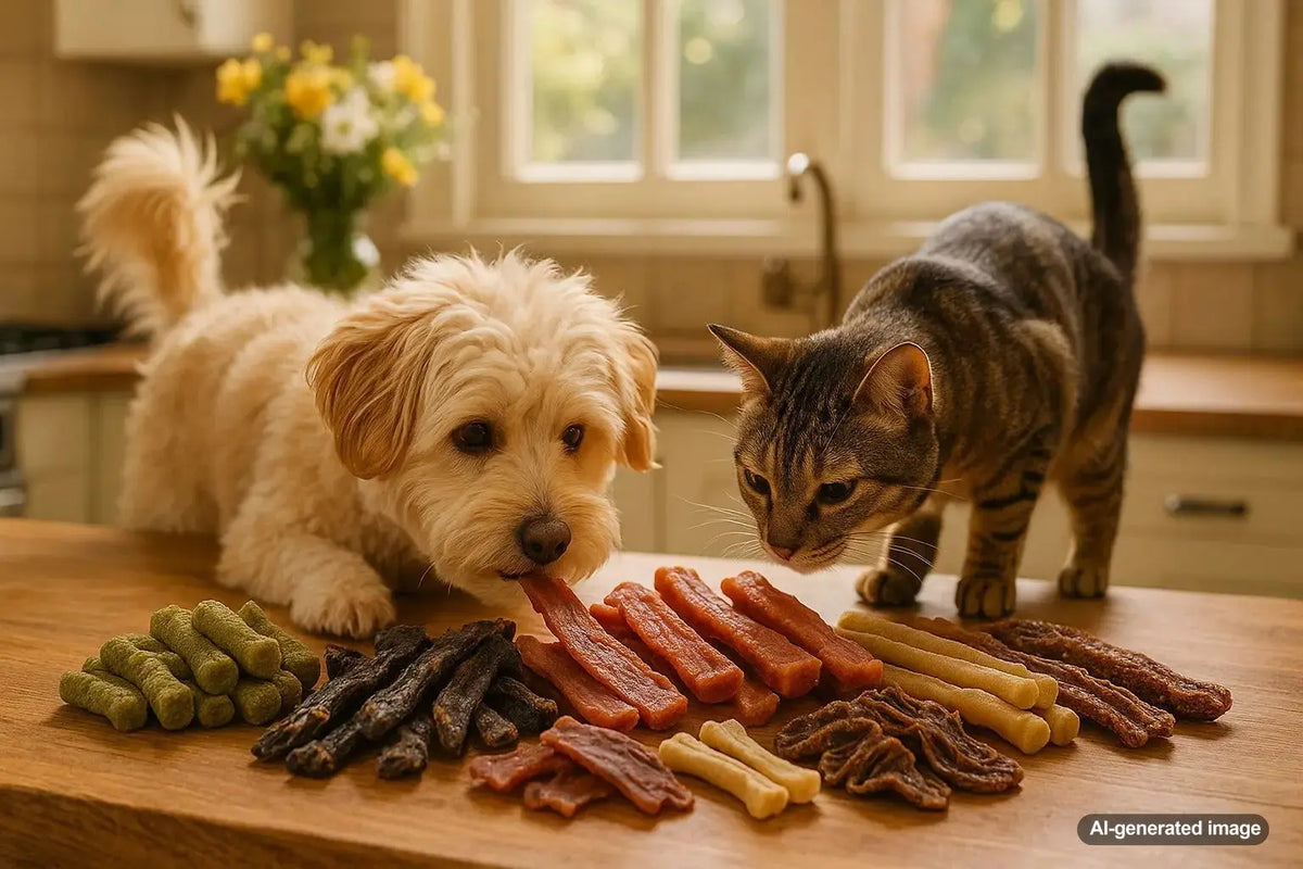 Air-dried dog treats made with real ingredients from Plato Pet Treats