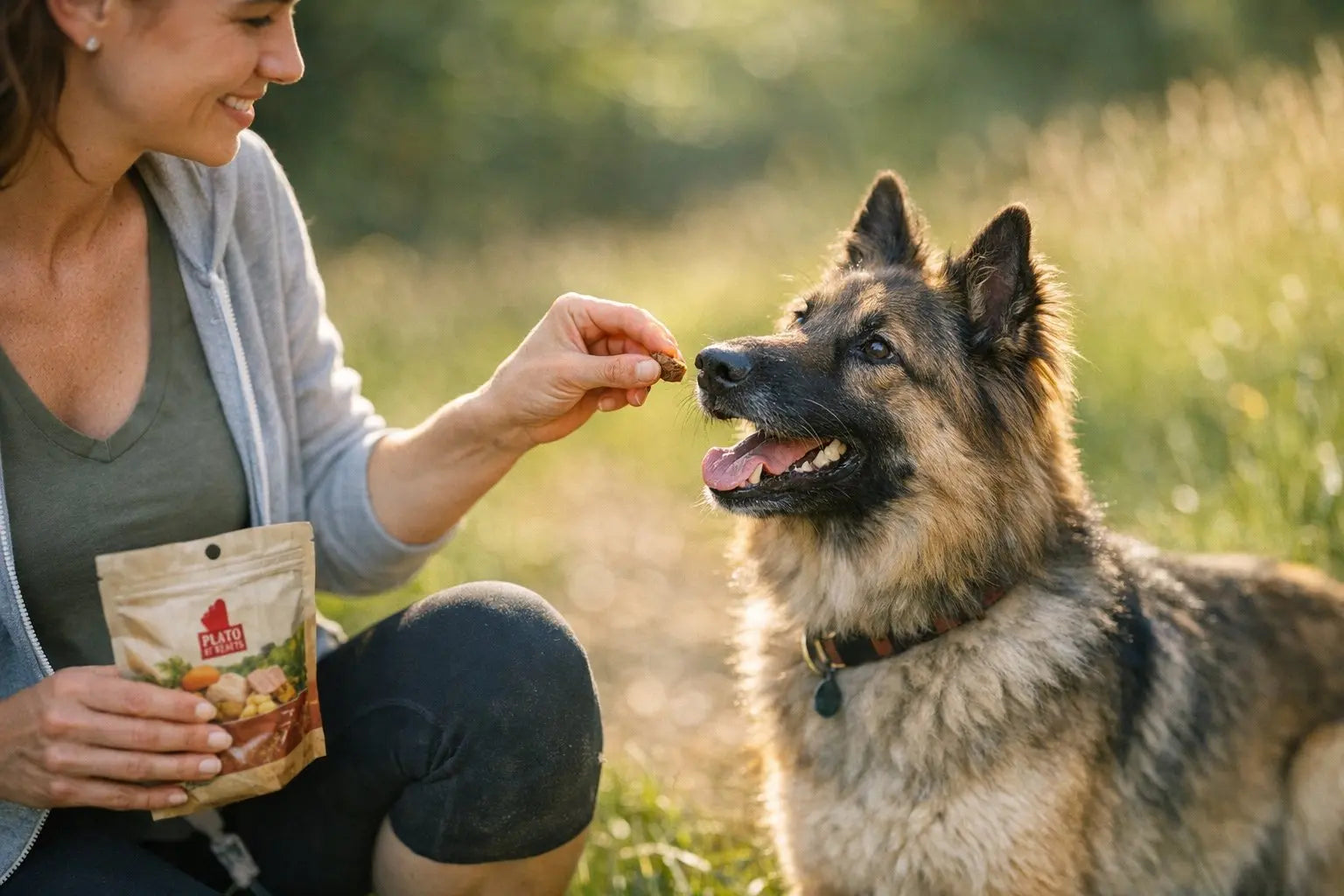 Dog and cat treats made with recognizable human-grade style ingredients for thoughtful pet snacking