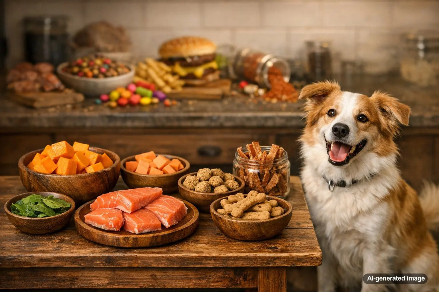 Dog with sensitive stomach resting comfortably after dietary changes for IBS